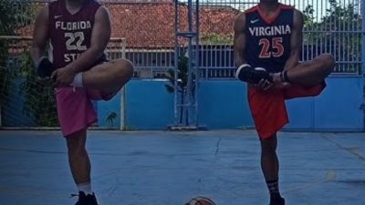 Pemanasan pada Bola Basket