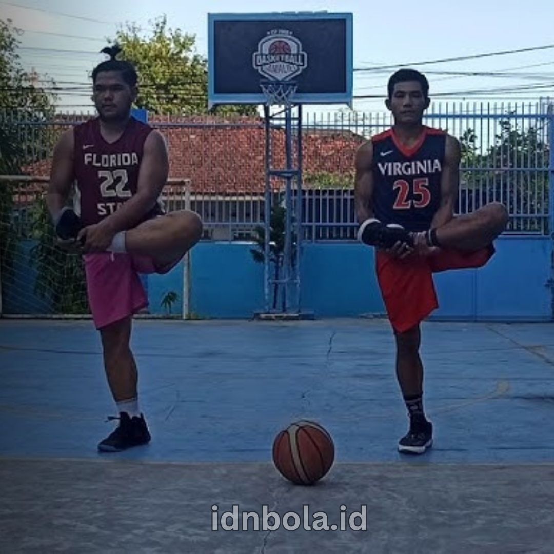 Pemanasan pada Bola Basket