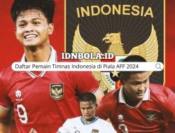 Daftar Pemain Timnas Indonesia di Piala AFF 2024