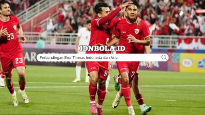 Perbandingan Skor Timnas Indonesia dan Asia