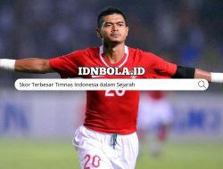 Skor Terbesar Timnas Indonesia dalam Sejarah