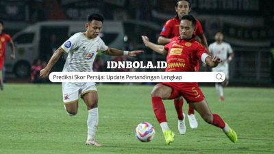 Prediksi Skor Persija: Update Pertandingan Lengkap