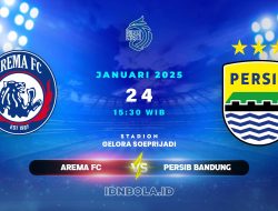 Prediksi Skor Pertandingan Arema FC vs Persib Bandung, Liga 1