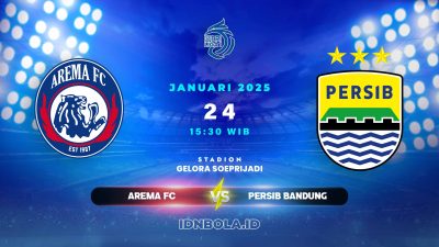 Prediksi Skor Pertandingan Arema FC vs Persib Bandung, Liga 1