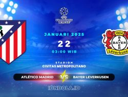 Prediksi Skor Pertandingan Atlético Madrid vs Bayer Leverkusen, Liga Champions UEFA