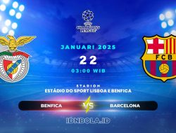 Prediksi Skor Pertandingan Benfica vs Barcelona,Liga Champions UEFA