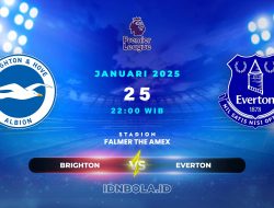 Prediksi Skor Pertandingan Brighton vs Everton, Premier League