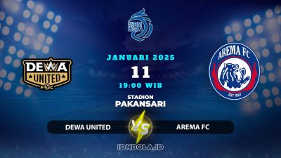 Prediksi Skor Dewa United vs Arema di Liga 1