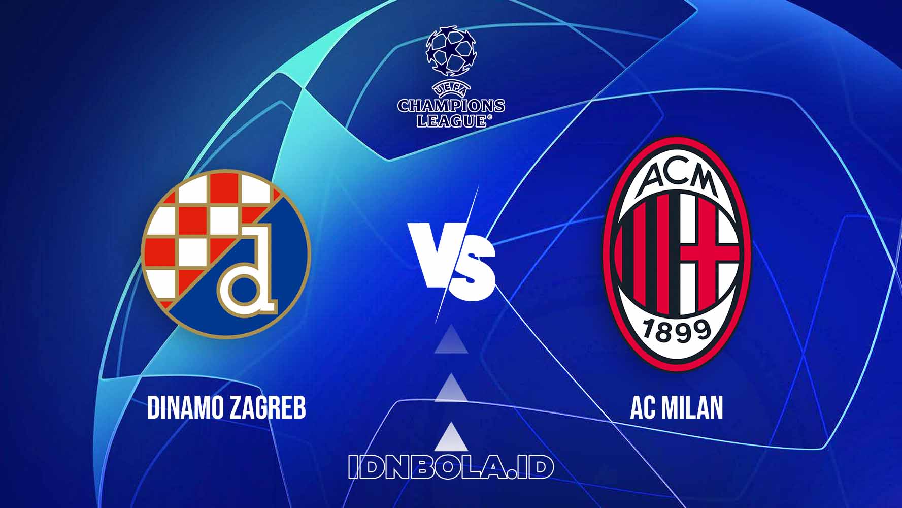 Prediksi Skor Dinamo Zagreb vs AC Milan, Champions League