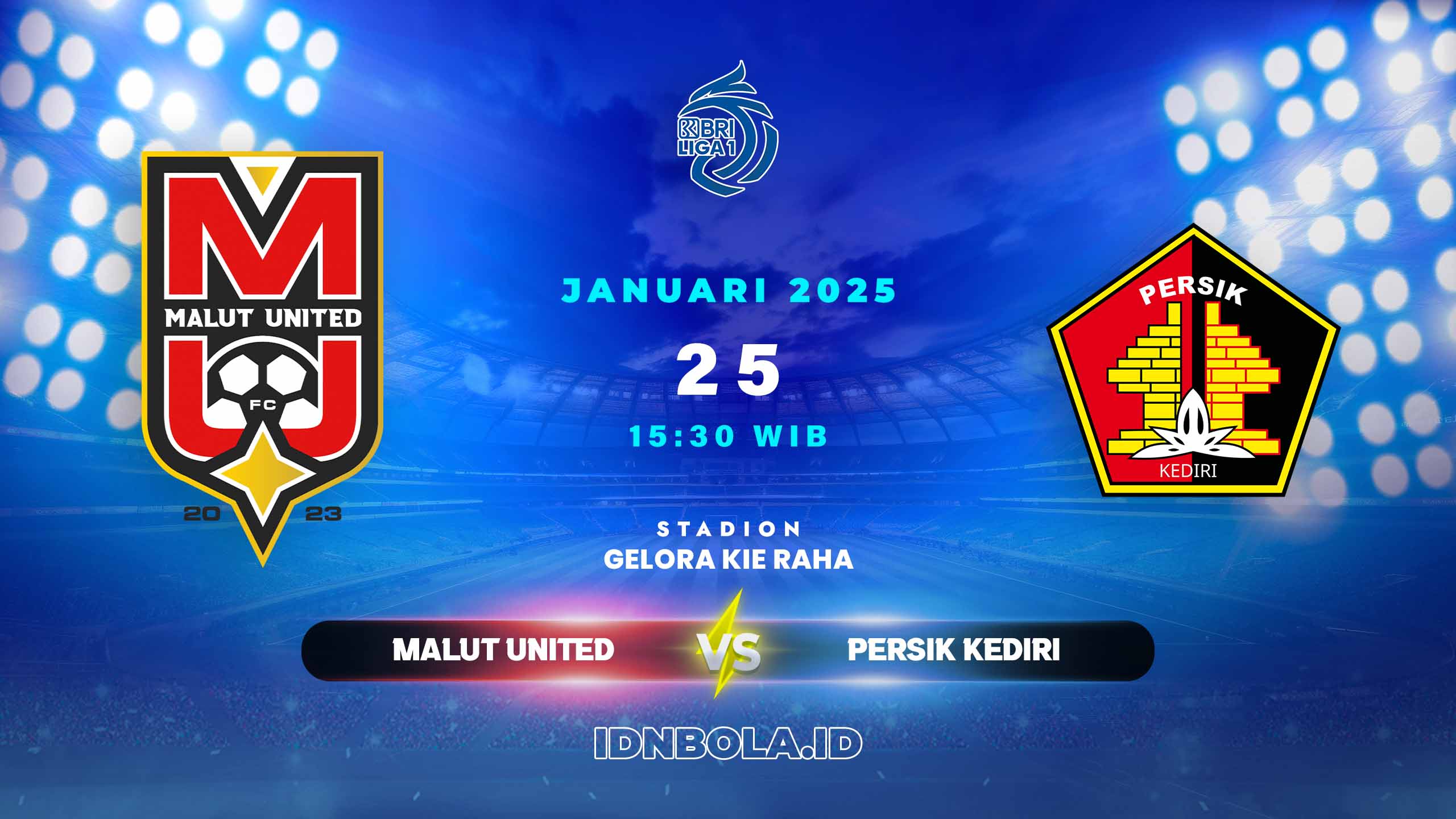 Prediksi Skor Pertandingan Malut United vs Persik, Liga 1