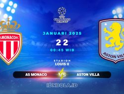 Prediksi Skor Pertandingan Monaco vs Aston Villa, Liga Champions UEFA