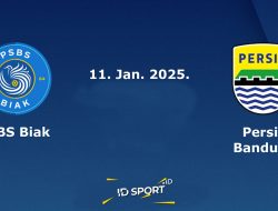 Prediksi Skor PSBS Biak vs Persib di Liga 1