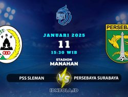 Prediksi Skor PSS Sleman vs Persebaya di Liga 1