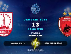 Prediksi Skor Persis vs PSM Makassar Duel Sengit di Liga 1