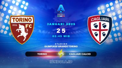 Prediksi Skor Pertandingan Torino vs Cagliari, Serie A