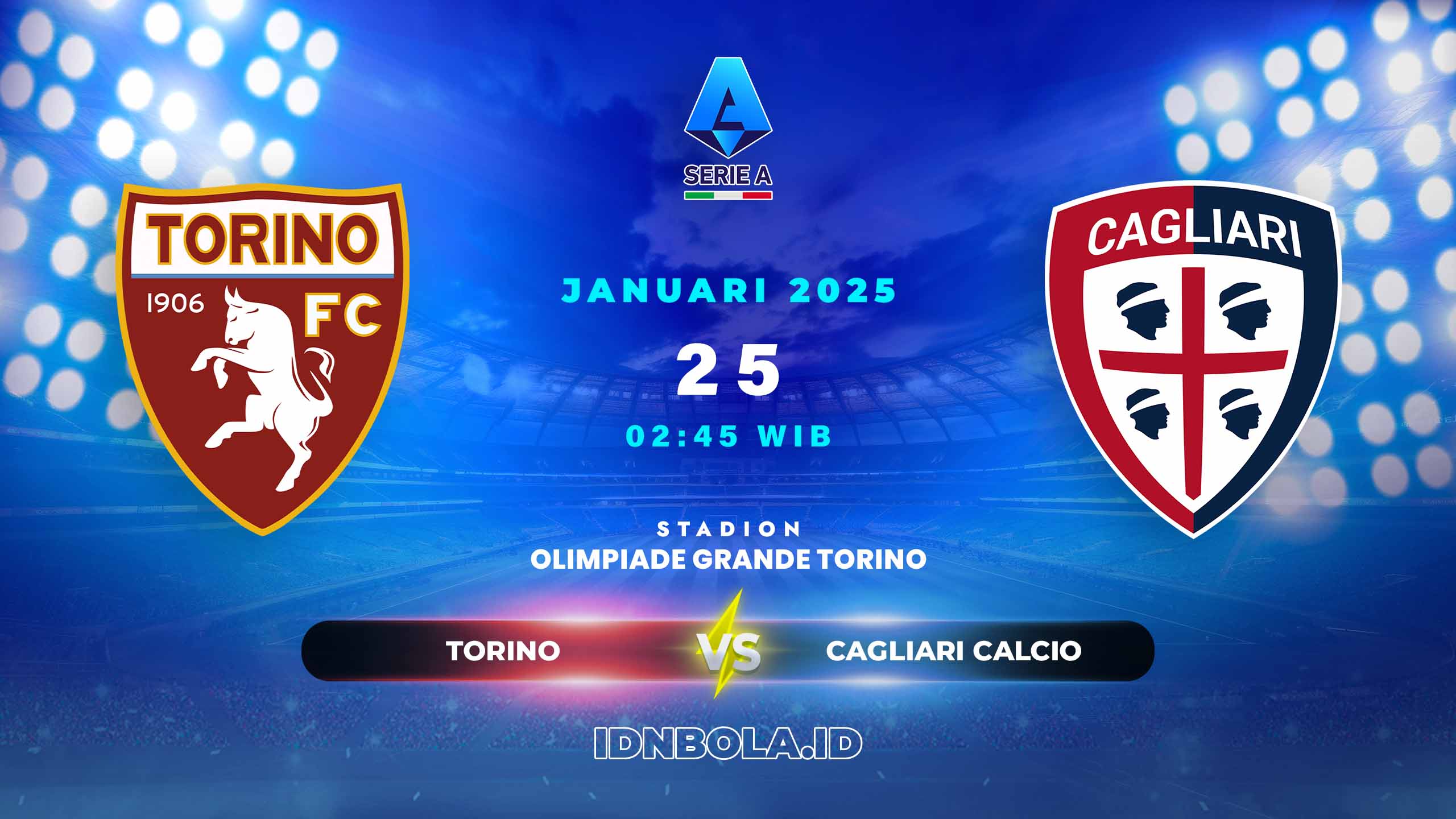 Prediksi Skor Pertandingan Torino vs Cagliari, Serie A