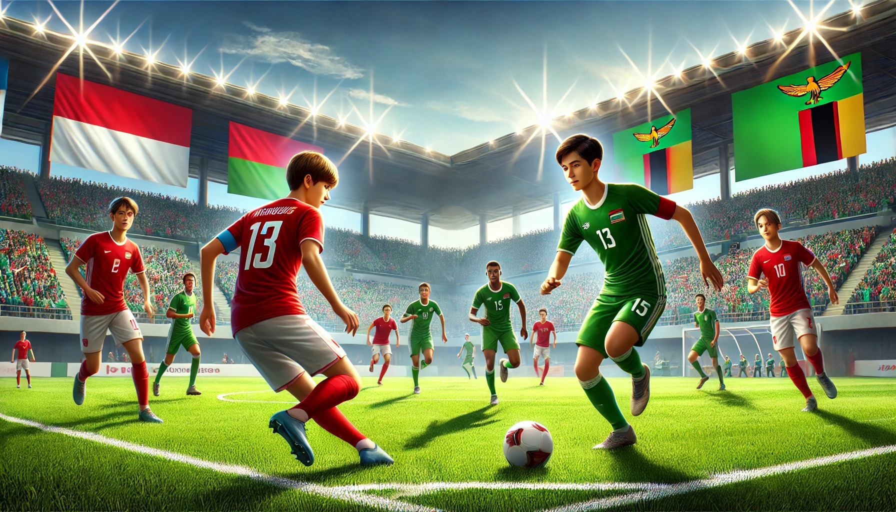 timnas Indonesia U 17 vs Zambia U17