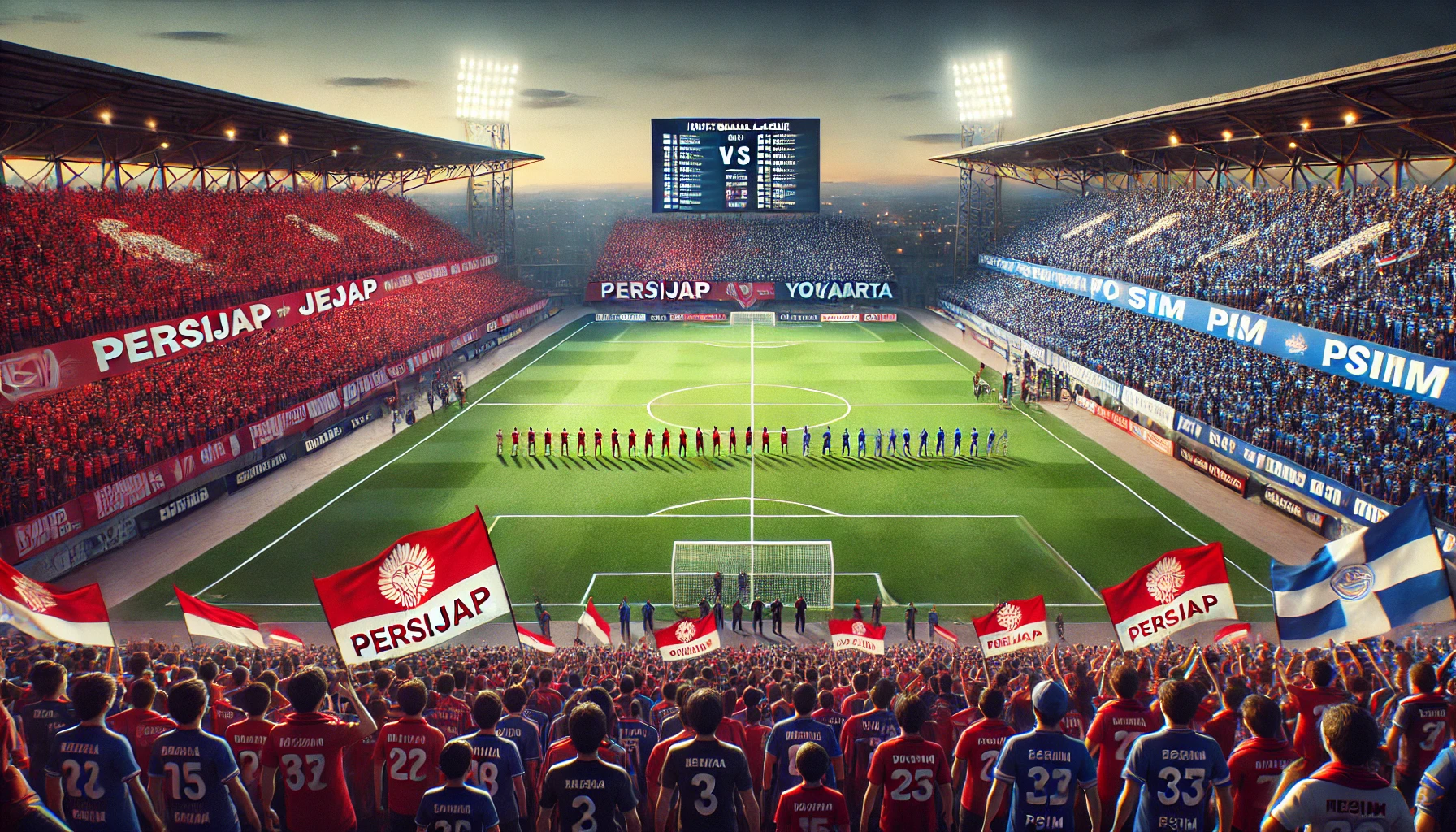 susunan pemain persijap jepara vs psim