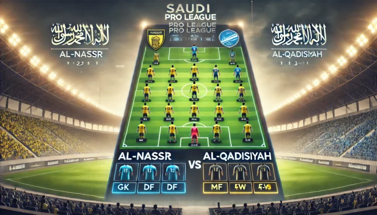 susunan pemain al nassr vs al qadisiyah