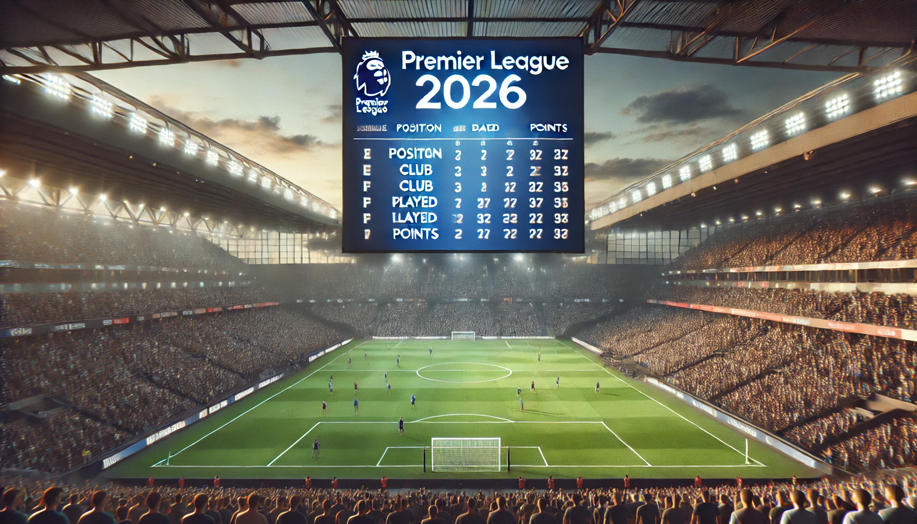 klasemen liga inggris 2026 terbaru