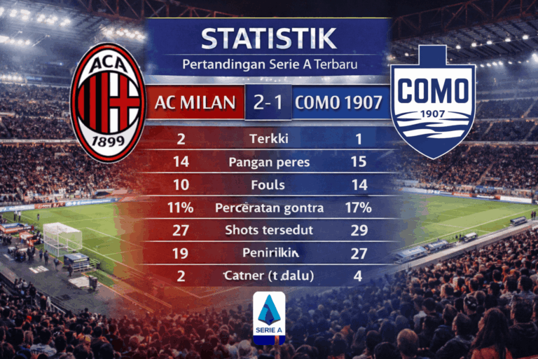 statistik ac milan vs como 1907