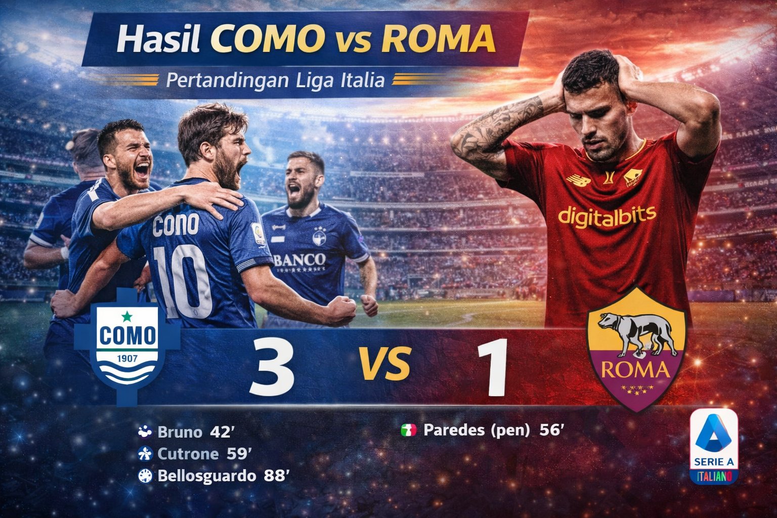 hasil como vs roma
