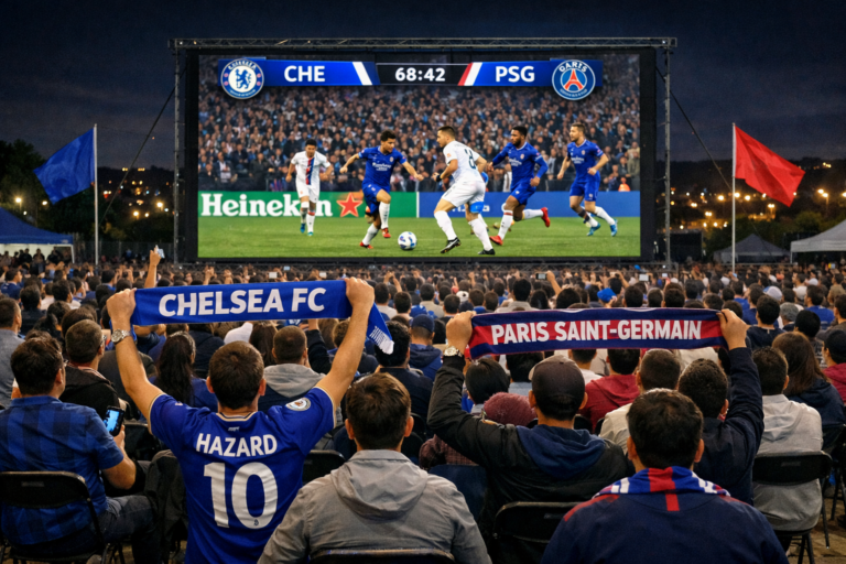 tempat menonton chelsea vs psg