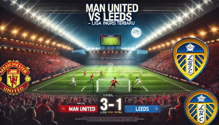 Hasil Man Utd vs Leeds
