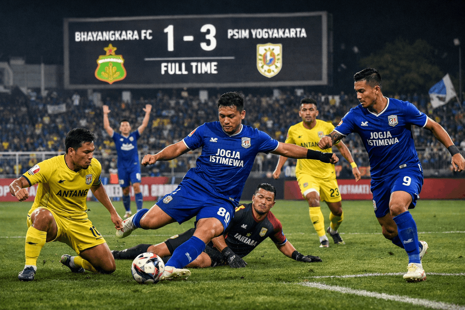 Hasil Pertandingan Bhayangkara Fc Vs Psim