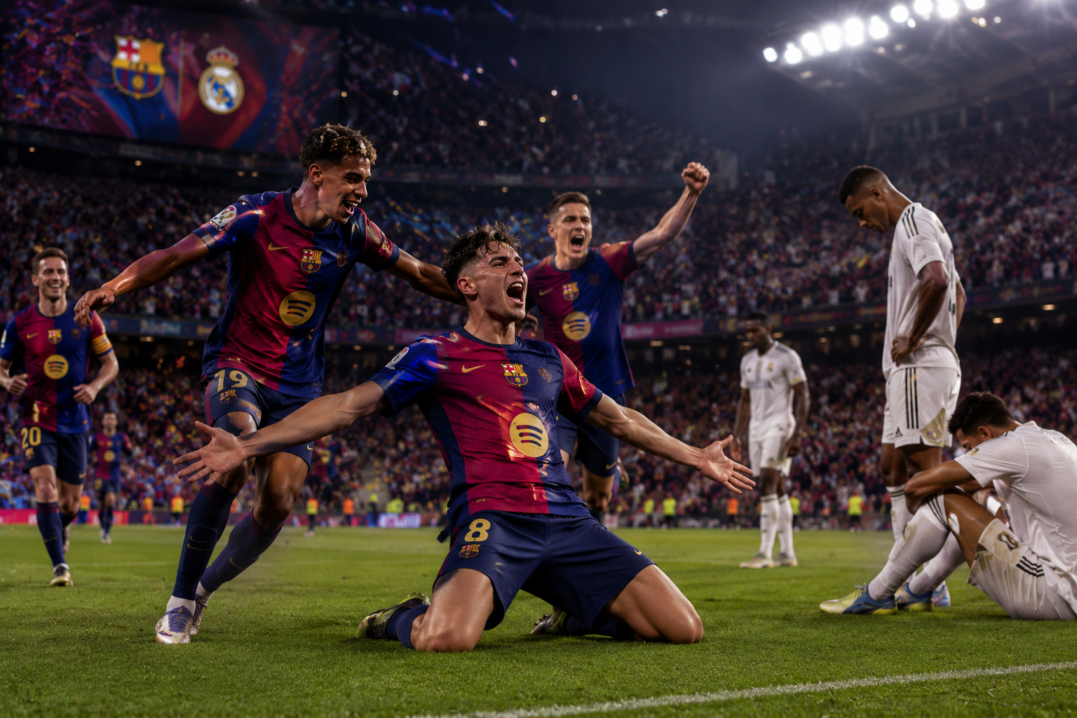 Barcelona Bantai Real Madrid 2026