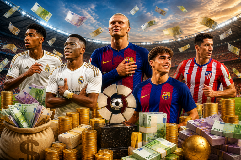 Gaji Pemain Termahal Liga Spanyol