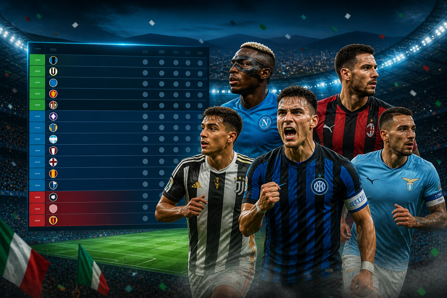 Klasemen Sementara Liga Italia
