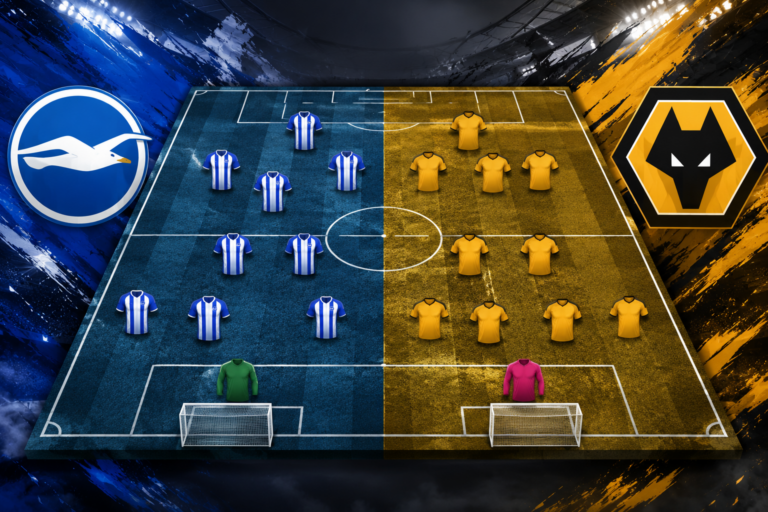 Prediksi Susunan Brighton vs Wolves