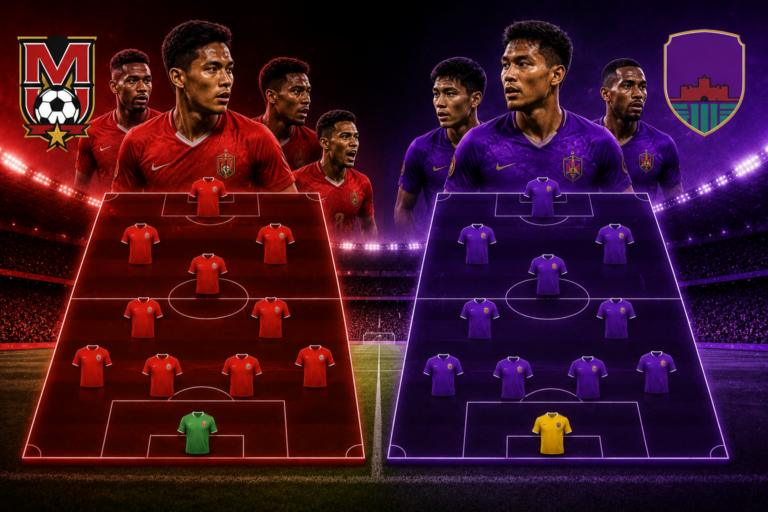Prediksi Susunan Pemain Malut United vs Persita