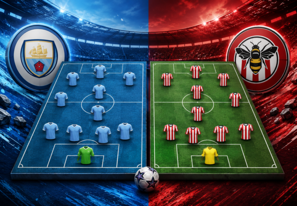 Prediksi Susunan Pemain Manchester City vs Brentford
