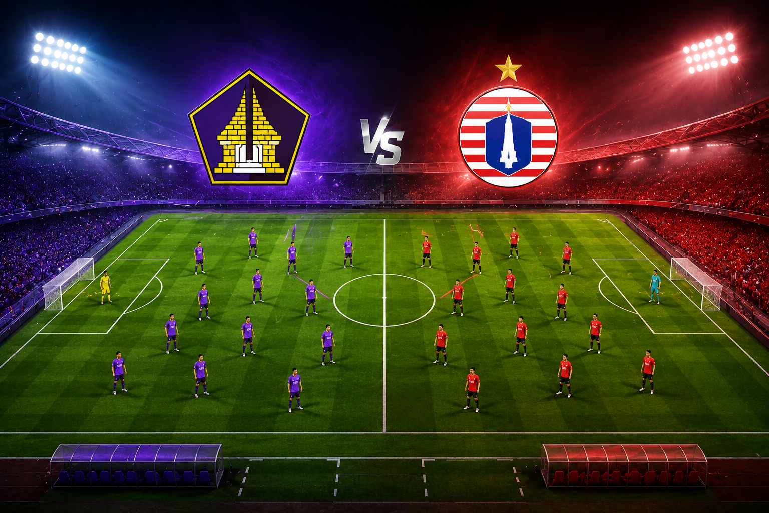 Prediksi Susunan Pemain Persik Vs Persija Jakarta