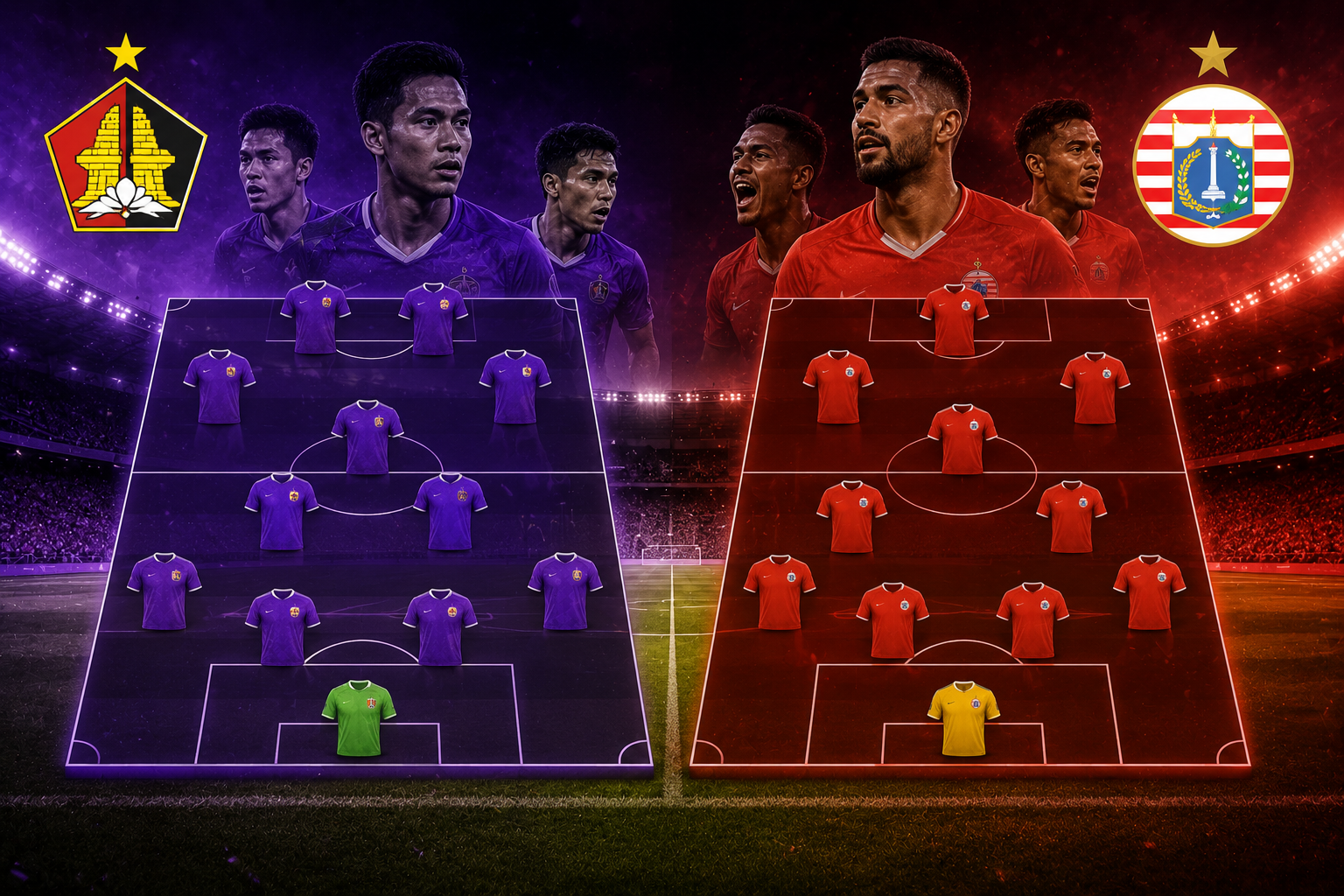Prediksi Susunan Pemain Persik vs Persija Jakarta (2)