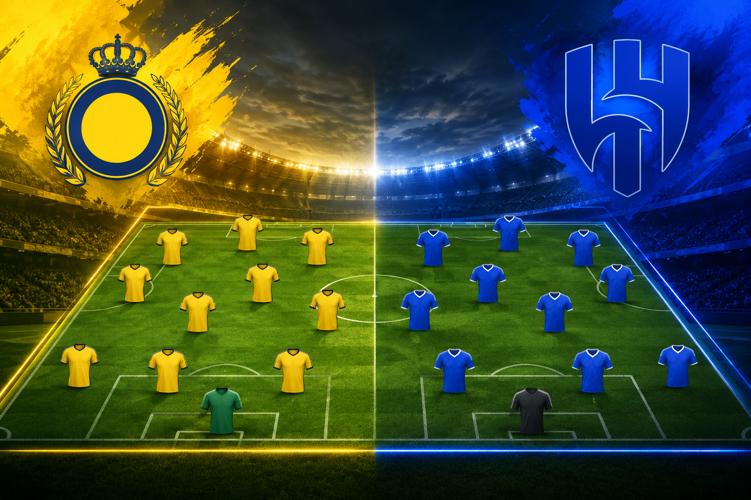 Prediksi dan Susunan Al-Nassr vs Al-Hilal