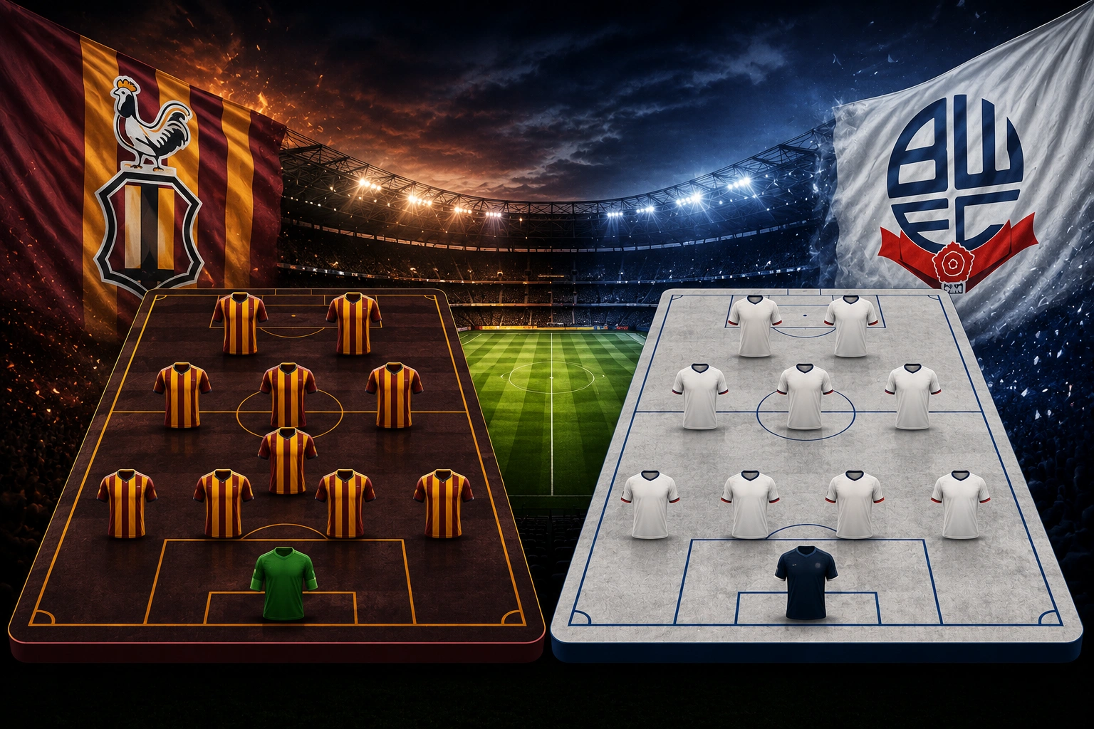 Prediksi dan Susunan Bradford vs Bolton