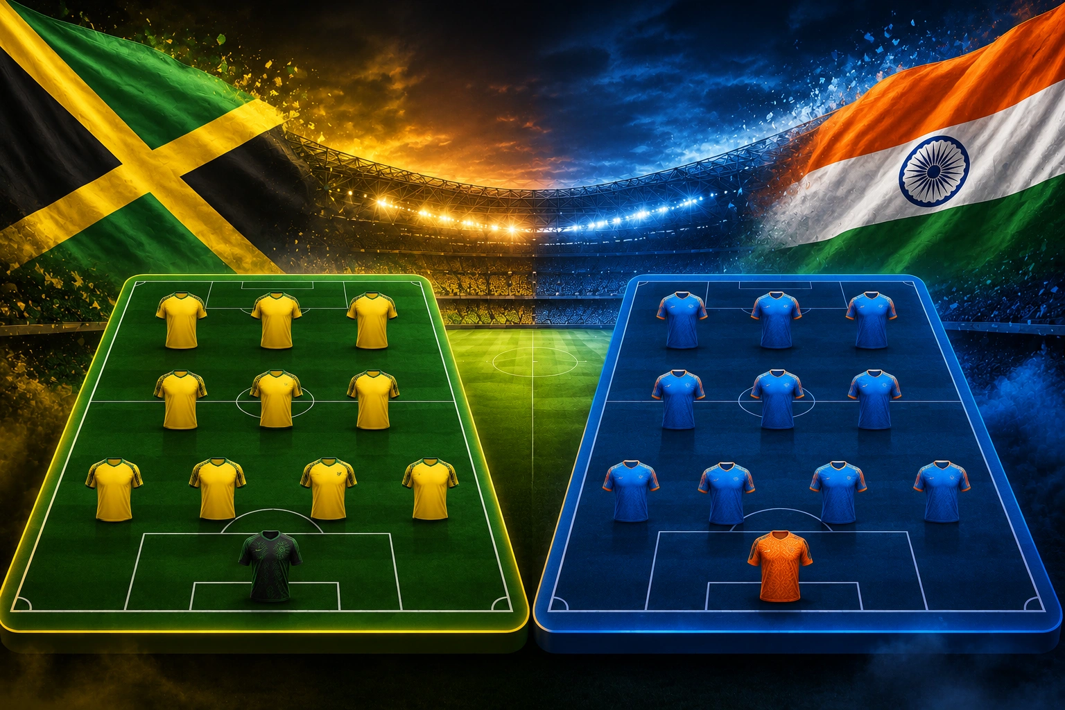 Prediksi dan Susunan Pemain Jamaica vs India