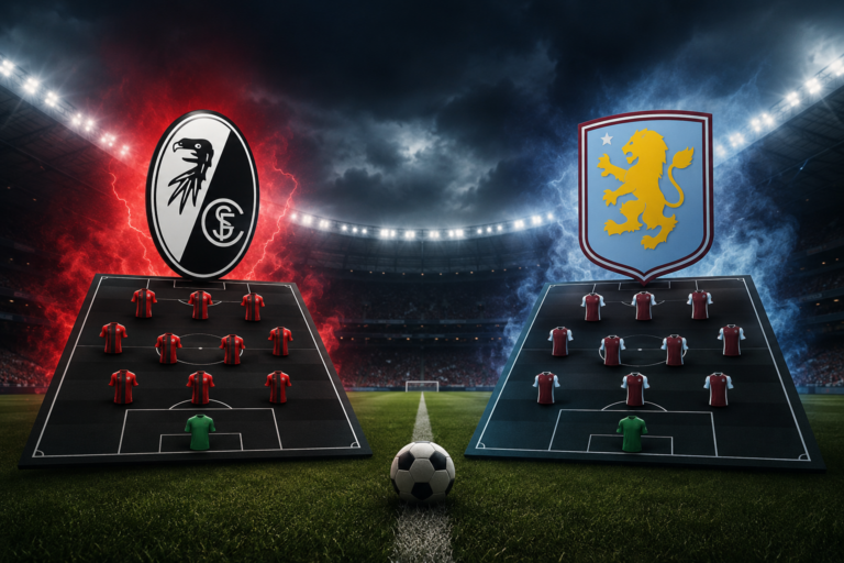 Prediksi dan Susunan Pemain Freiburg vs Aston Villa