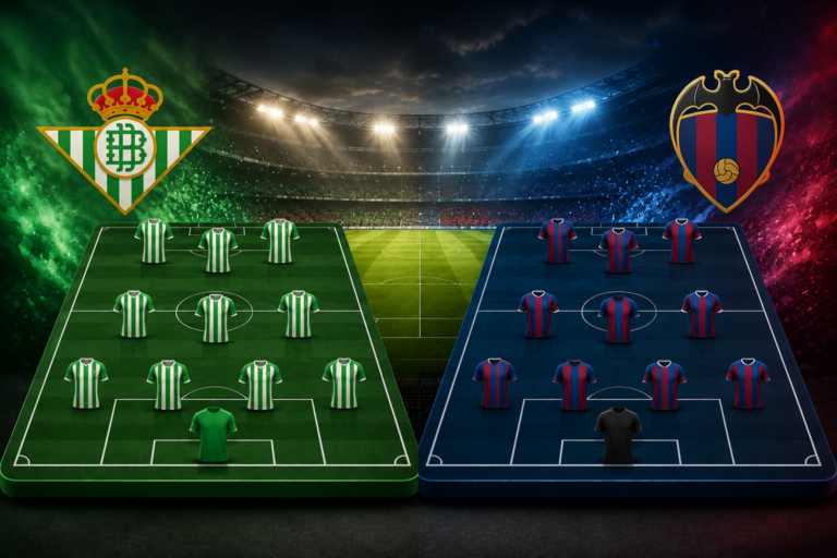 Prediksi dan Susunan Pemain Real Betis vs Levante