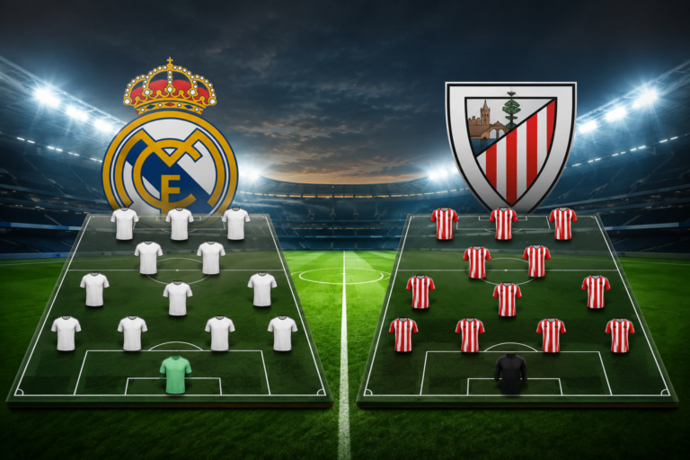 Prediksi dan Susunan Pemain Real Madrid vs Athletic Bilbao