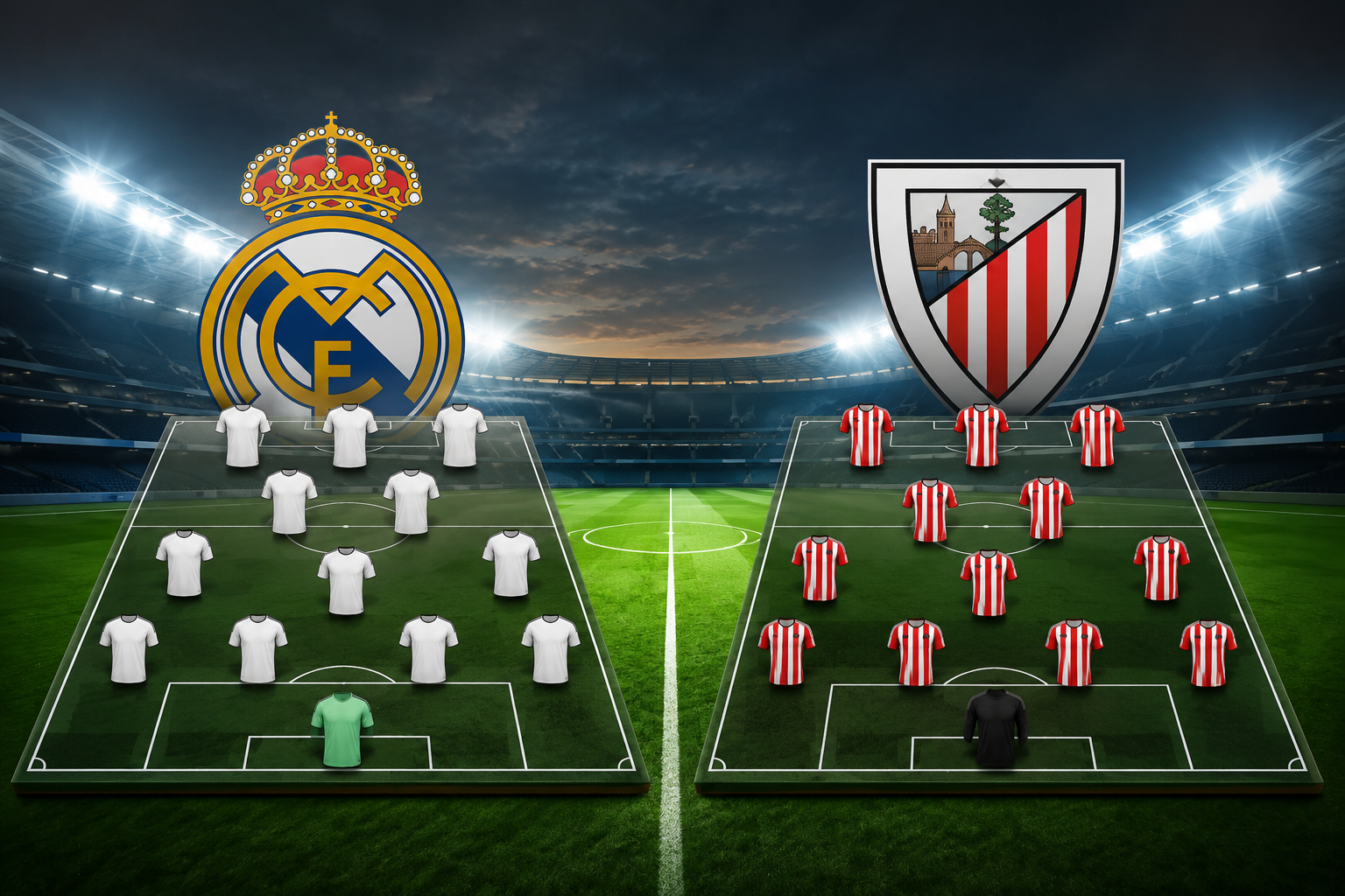 Prediksi dan Susunan Pemain Real Madrid vs Athletic Bilbao