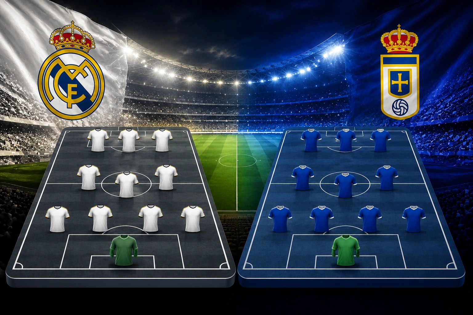 Prediksi dan Susunan Real Madrid vs Real Oviedo