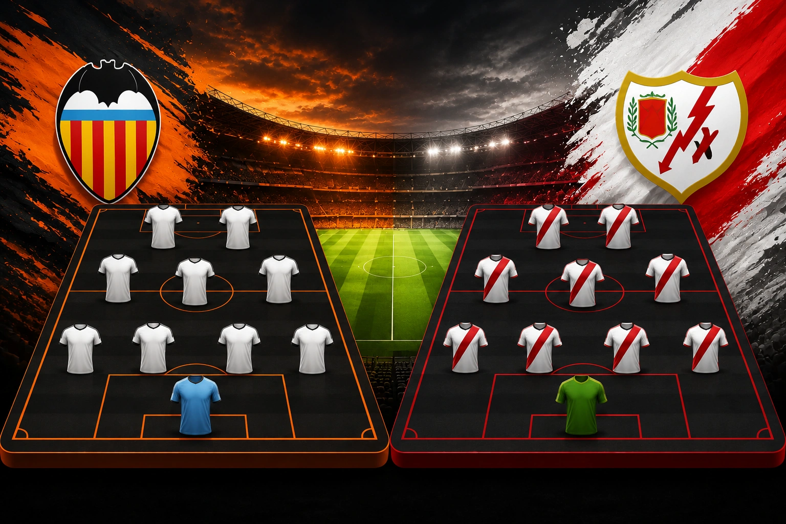 Prediksi dan Susunan Valencia vs Rayo Vallecano