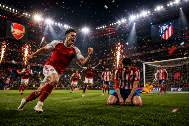 Skor Arsenal Vs Atlético Madrid