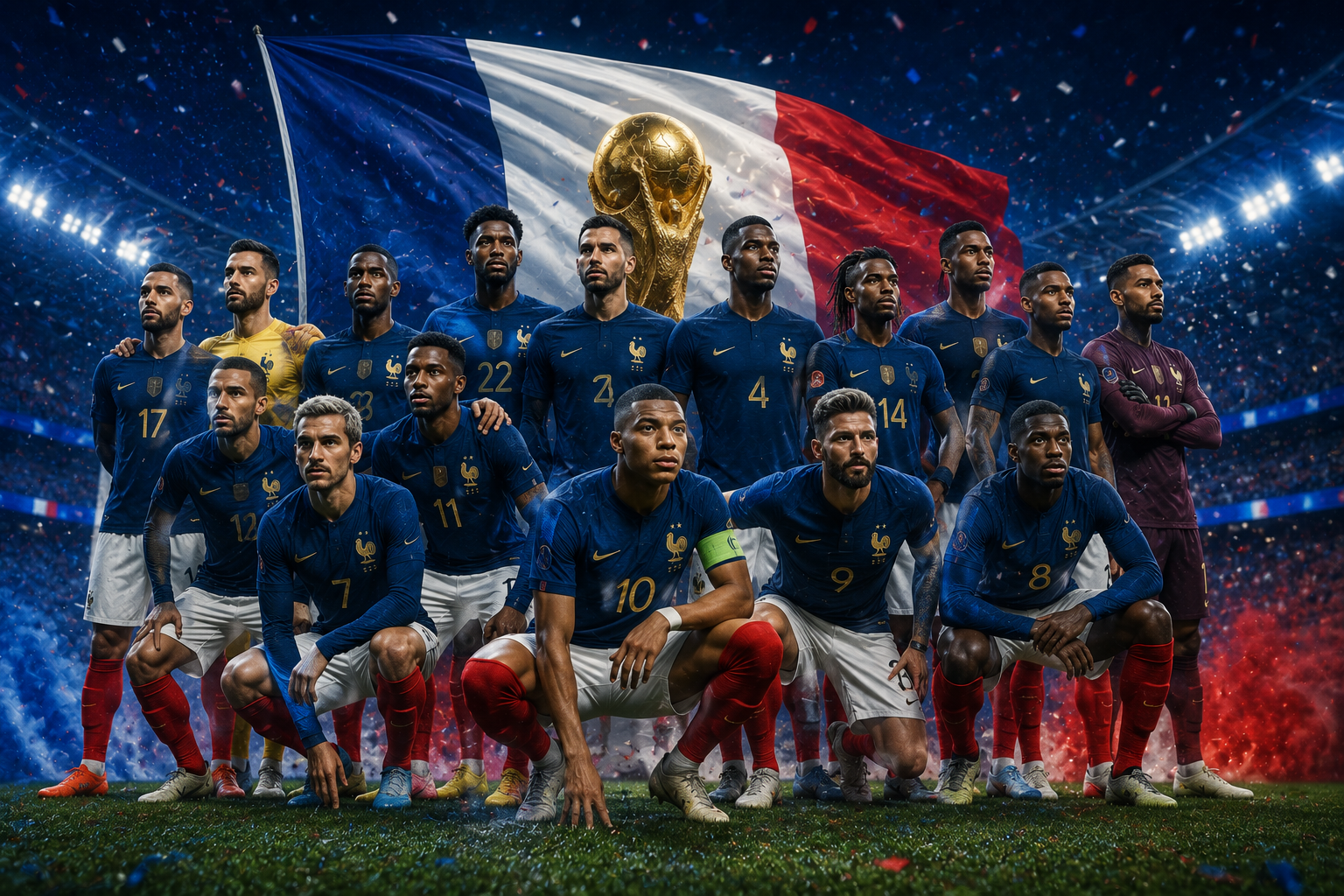 Skuad Prancis di Piala Dunia 2026