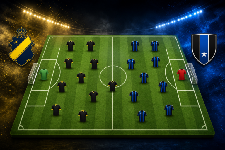 Susunan Pemain Pertandingan AIK Fotboll vs Sirius
