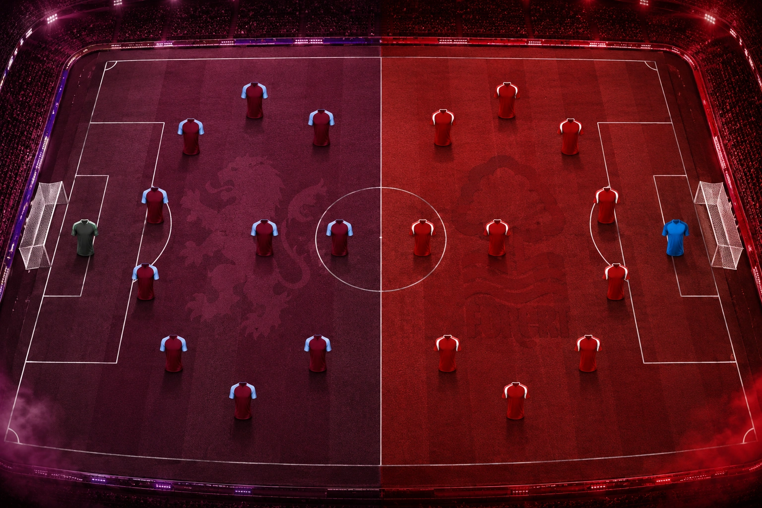 Susunan Pemain Aston Villa vs Nottingham Forest